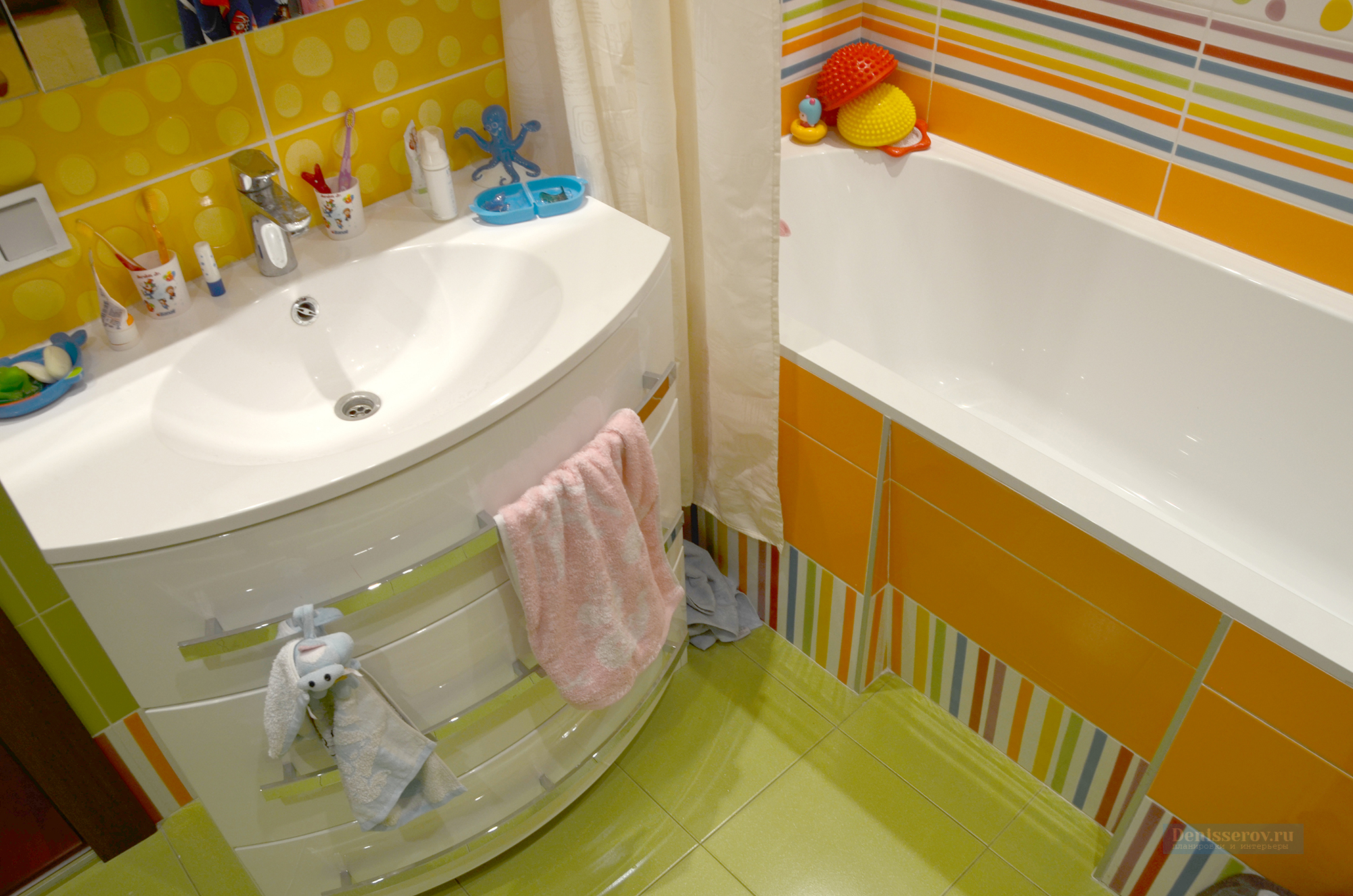 Дизайн ванной комнаты для детей 5 кв.м.