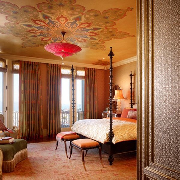 Beautiful-Hot-Dramatic-Interior-Design-Moroccan-Style-Exotic-Bedroom-Interior-Design