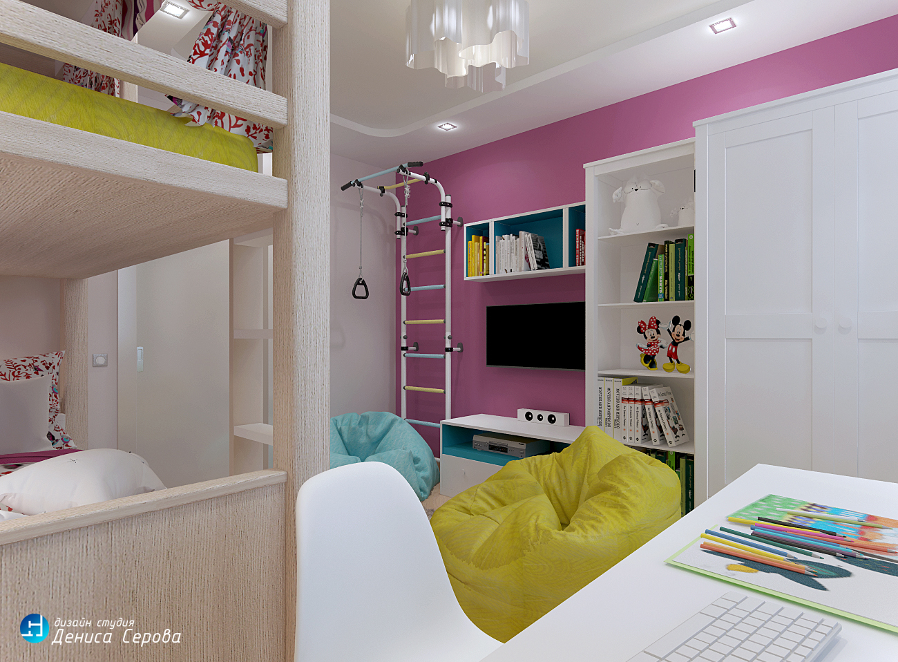Дизайн-проект 3-комнатной квартиры площадью 75 кв. м